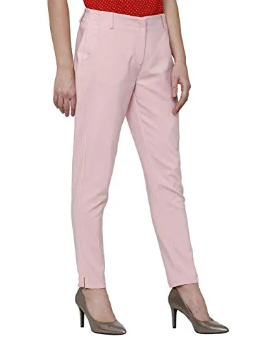 Vero Moda Women's Slim Pants (2041869013_Pink Nectar_X-Small)