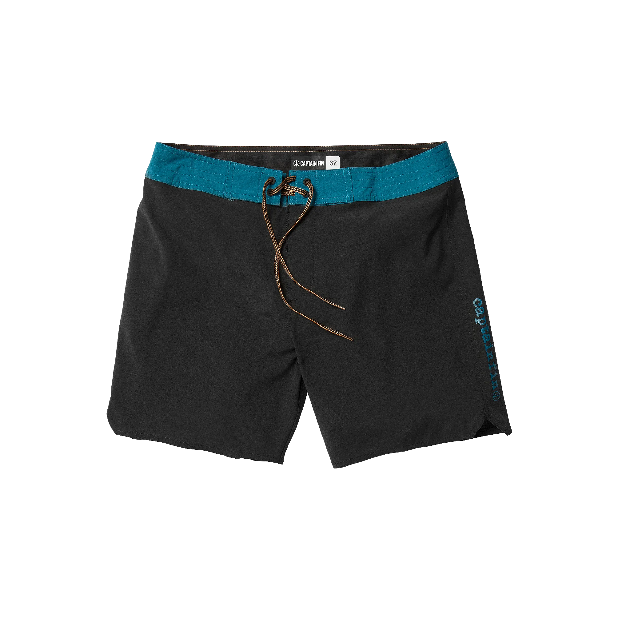 Voyager Solid Boardshort - Black