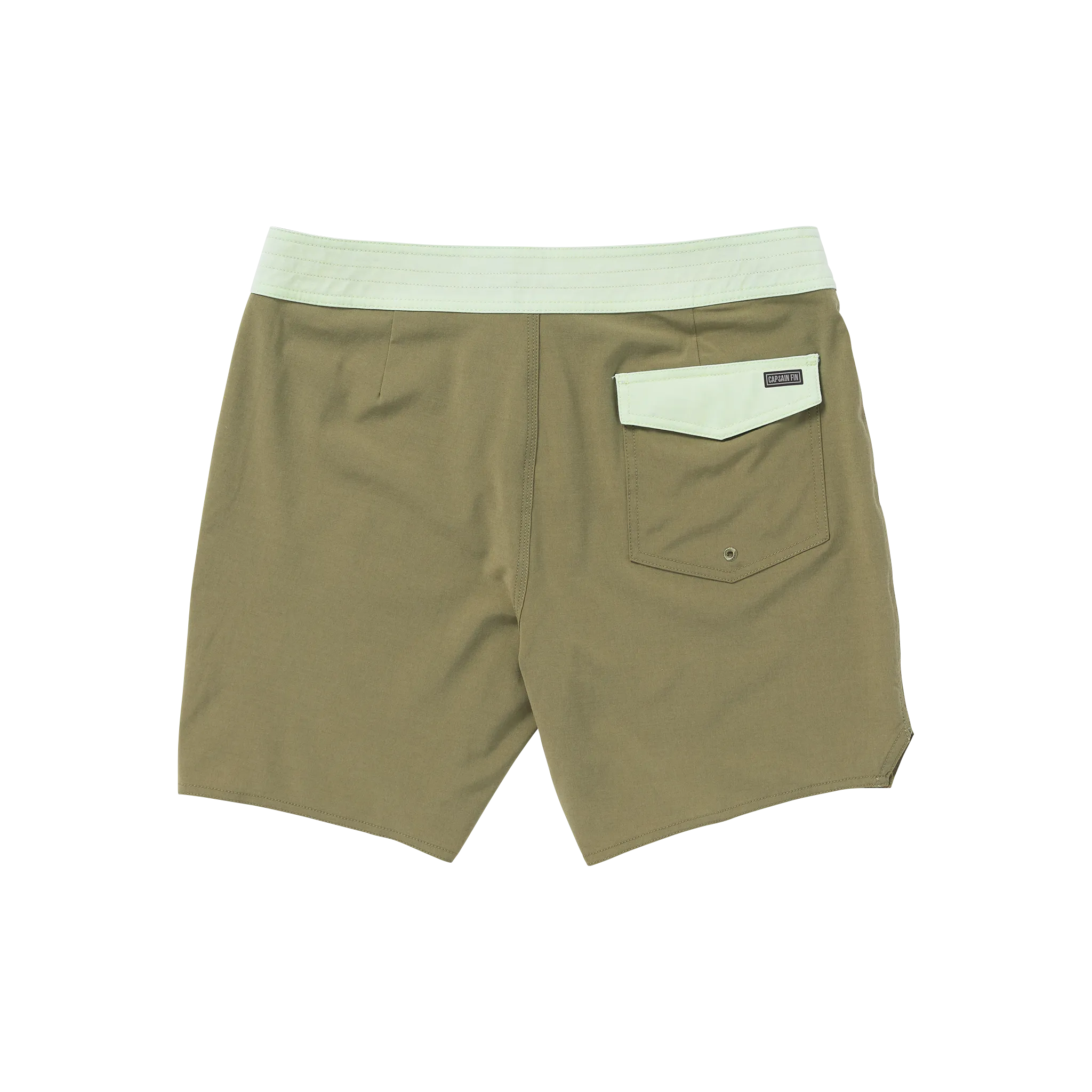 Voyager Solid Boardshort - Dark Olive