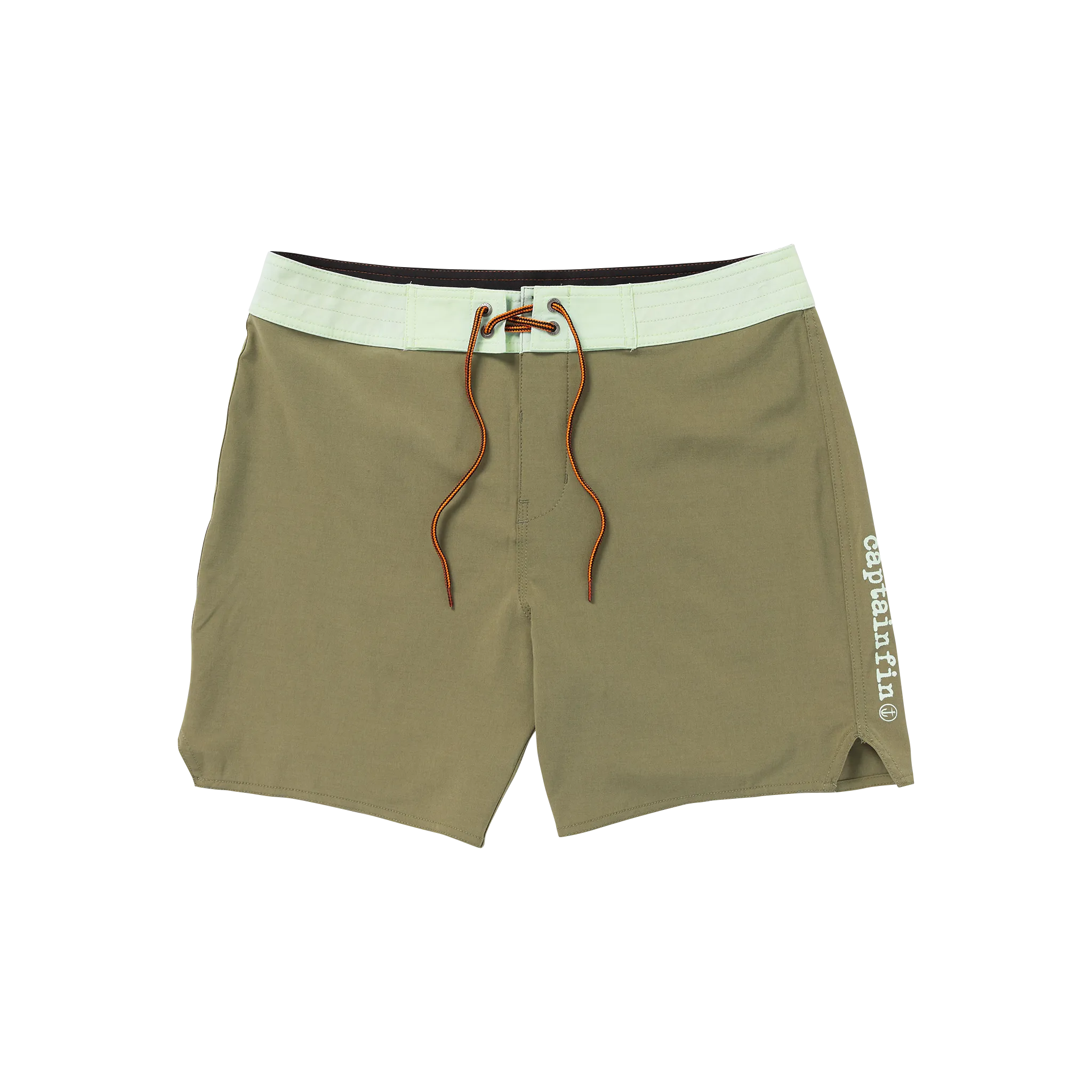 Voyager Solid Boardshort - Dark Olive