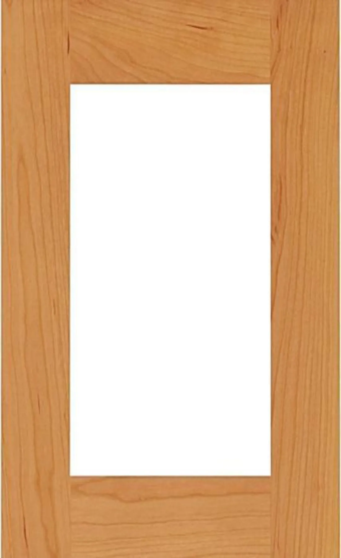 Wilmington Shaker Mullion Custom Cabinet Doors - 1 lite/frame only