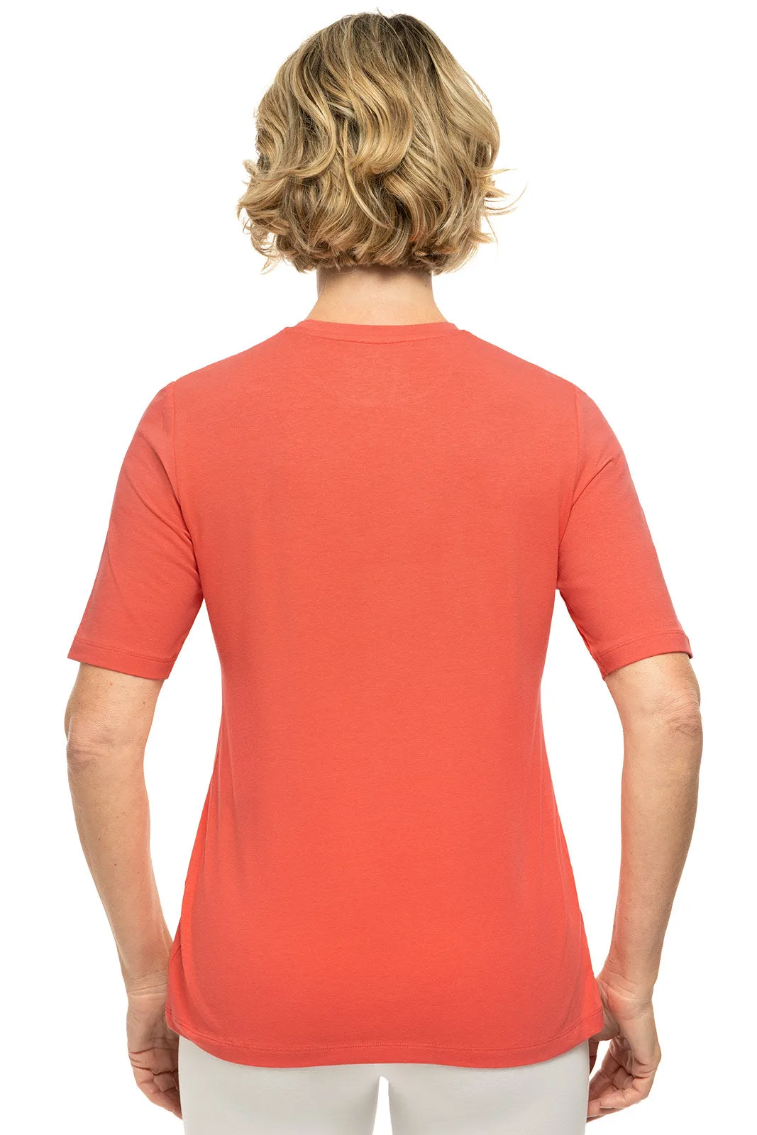 Women's Morada Everyday Short Sleeve T-Shirt | Vivid Coral