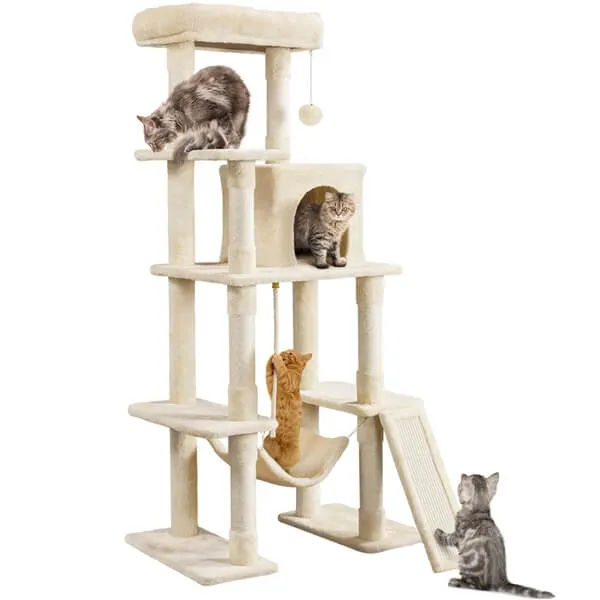 Yaheetech Large Cat Tower 63 inch