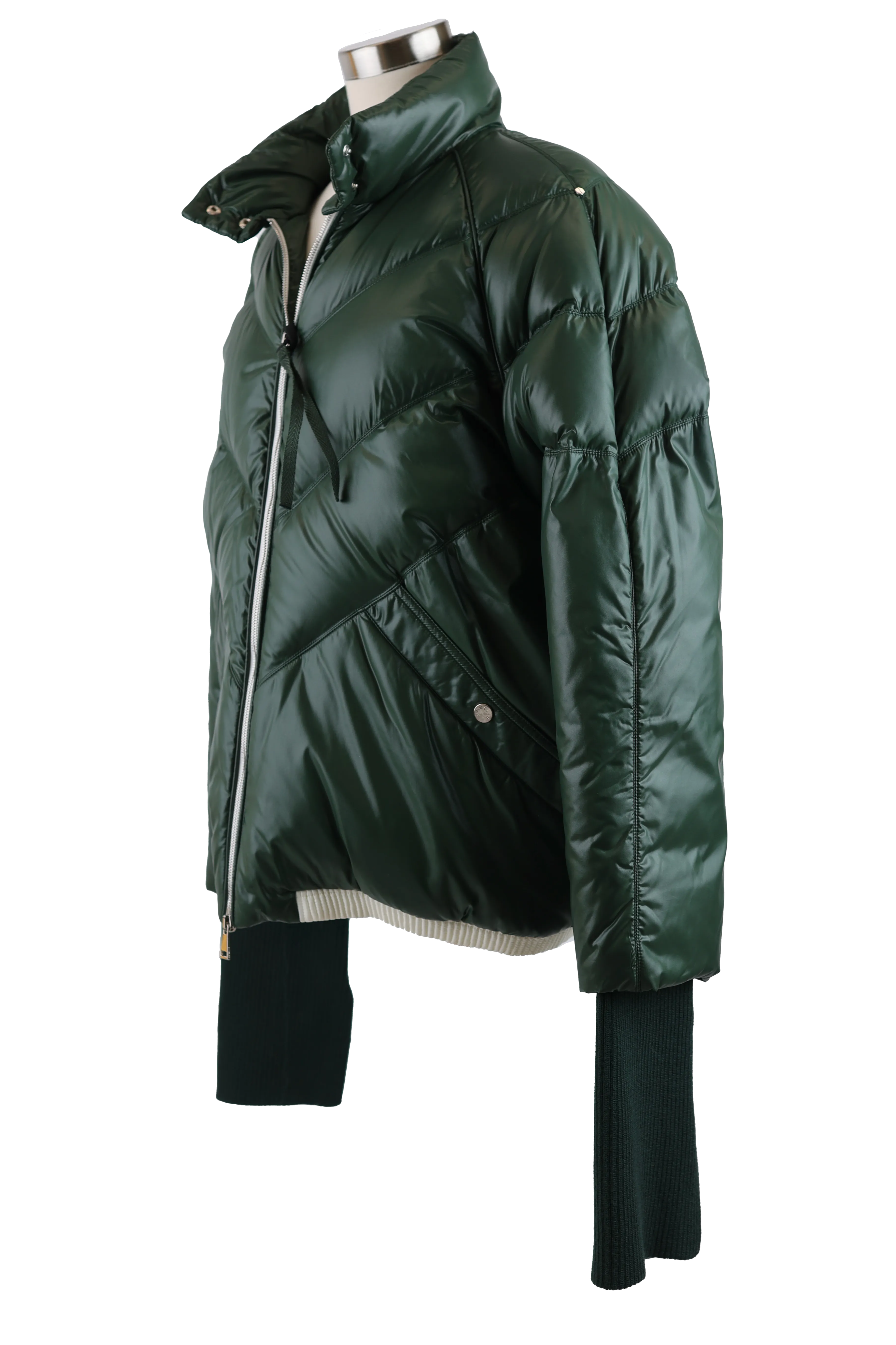 Yalou Quilted Down Puffer Jacket